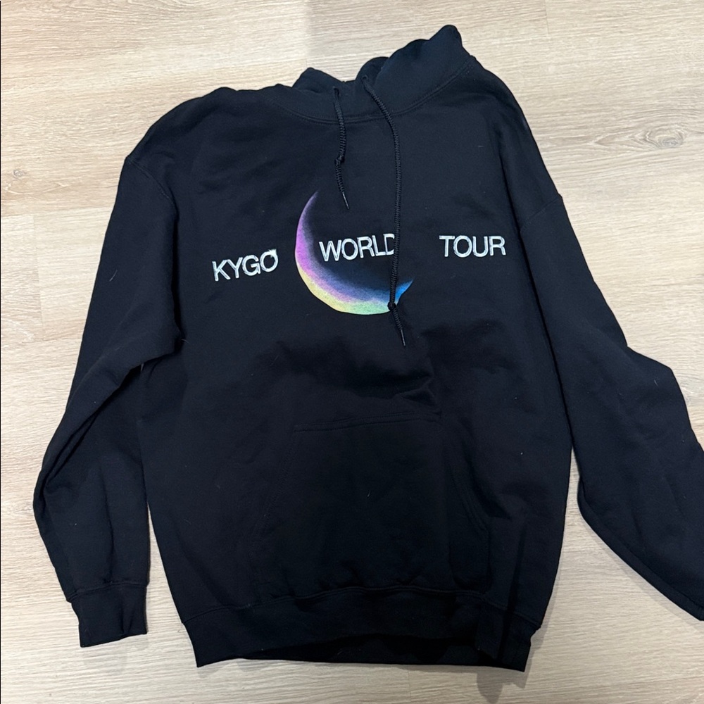Kygo World Tour Black Hoodie size medium